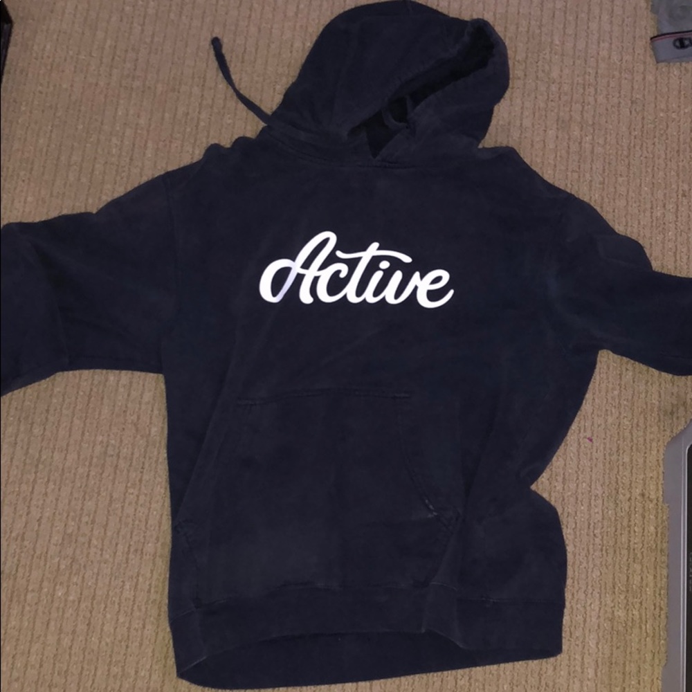 Active Dark Blue Hoodie (Large)